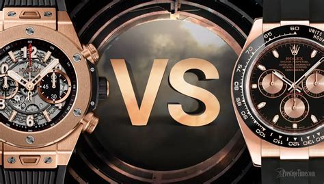 which is more expensive hublot or rolex|Rolex vs Hublot price.